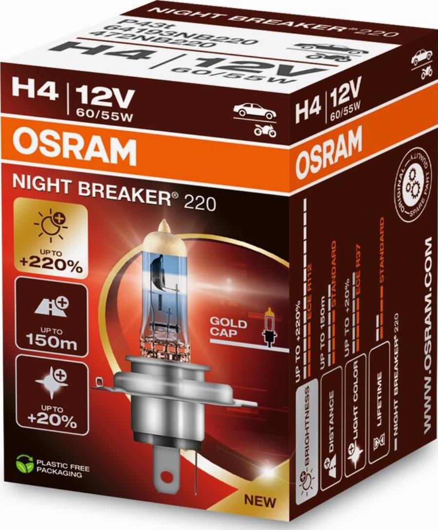 OSRAM 64193NB220 - Žarulja, far za dugo svjetlo www.molydon.hr