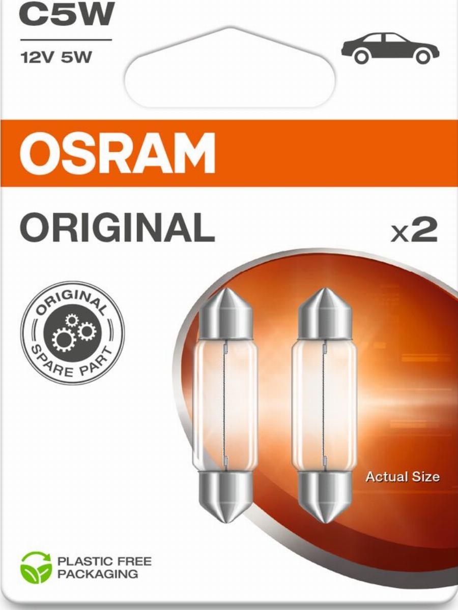 OSRAM 6418-2BL - Žarulja, svjetlo za registarsku tablicu www.molydon.hr