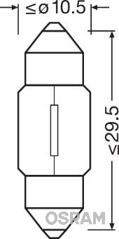 OSRAM 6438 - Žarulja, svjetlo unutrasnjeg prostora www.molydon.hr