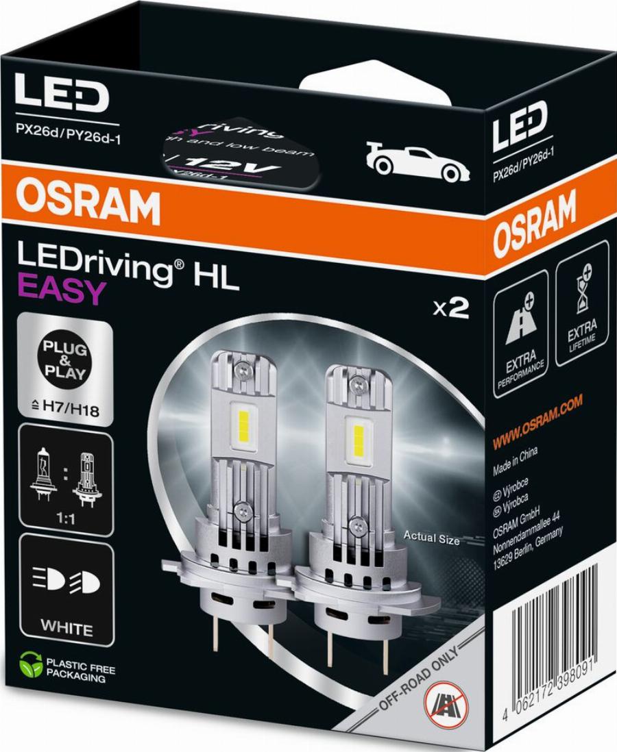 OSRAM 64210DWESY-2HB - Žarulja, far za dugo svjetlo www.molydon.hr