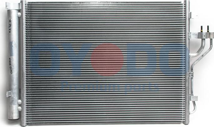 Oyodo 60C0318-OYO - Kondenzator, klima-Uređaj www.molydon.hr