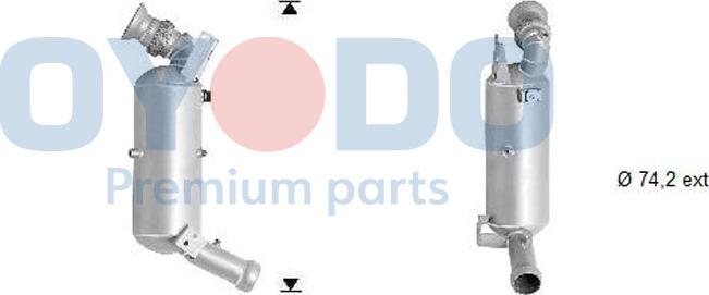 Oyodo 20N0111-OYO - DPF filter, filter čestica www.molydon.hr