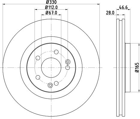 Pagid 54510 - Kočioni disk www.molydon.hr