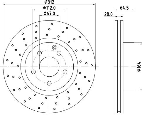 Pagid 54201 - Kočioni disk www.molydon.hr
