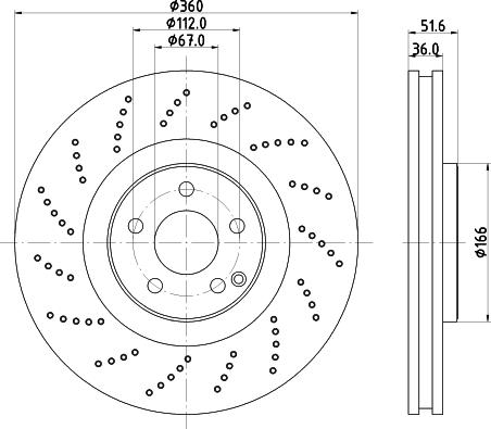Pagid 55839HC - Kočioni disk www.molydon.hr