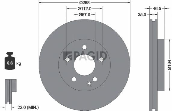 Pagid 55877NHC - Kočioni disk www.molydon.hr