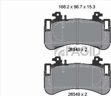Pagid T4283N - Komplet Pločica, disk-kočnica www.molydon.hr