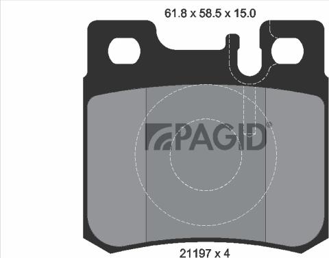 Pagid T1014N - Komplet Pločica, disk-kočnica www.molydon.hr