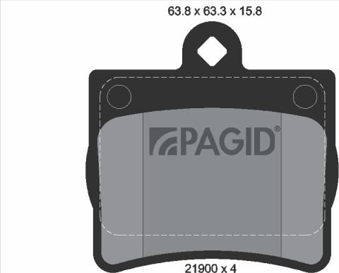 Pagid T1139N - Komplet Pločica, disk-kočnica www.molydon.hr