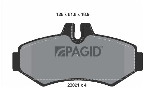 Pagid T1170N - Komplet Pločica, disk-kočnica www.molydon.hr