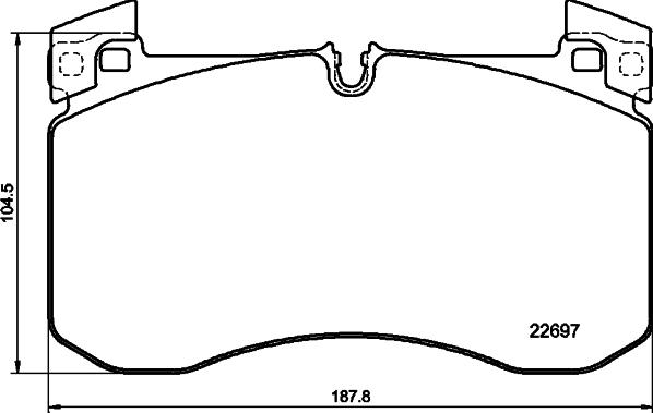 Pagid T2850 - Komplet Pločica, disk-kočnica www.molydon.hr