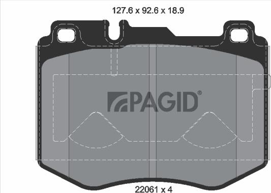 Pagid T2378N - Komplet Pločica, disk-kočnica www.molydon.hr