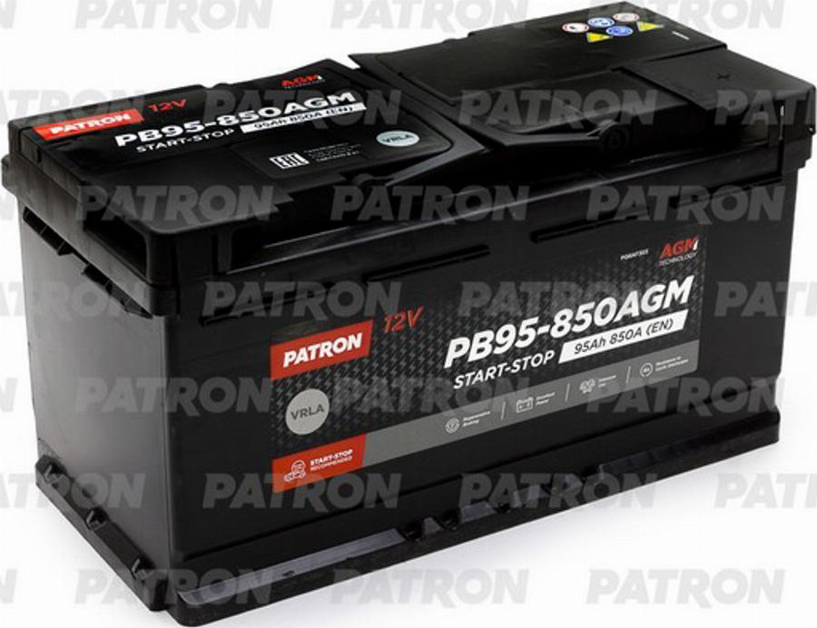 Patron PB95-850AGM - Akumulator  www.molydon.hr