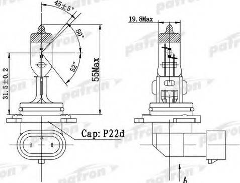 Patron PLHB4-12/51 - Žarulja, far za dugo svjetlo www.molydon.hr