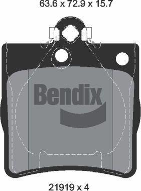 Pemebla BNXBPD1499 - Komplet Pločica, disk-kočnica www.molydon.hr