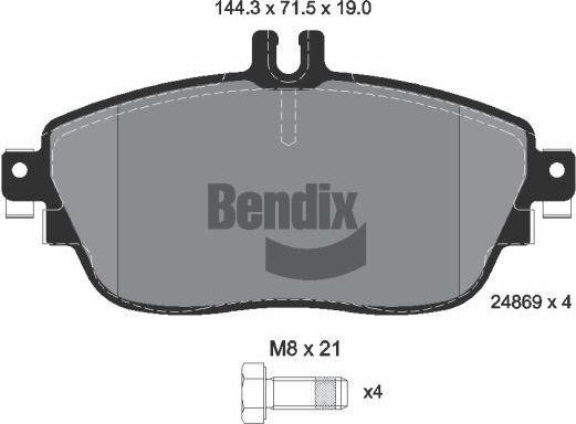 Pemebla BNXBPD1047 - Komplet Pločica, disk-kočnica www.molydon.hr