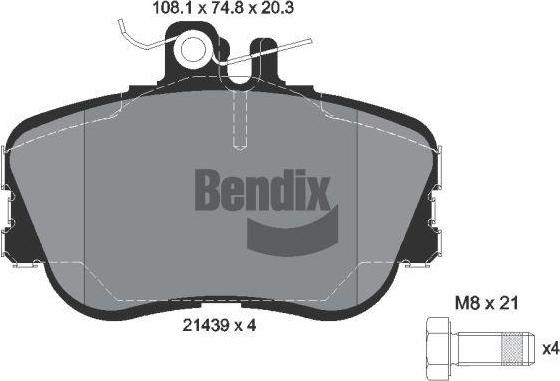 Pemebla BNXBPD1205 - Komplet Pločica, disk-kočnica www.molydon.hr
