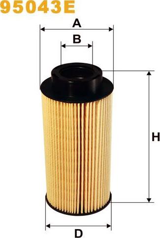 Pemebla WIX95043E - Filter za gorivo www.molydon.hr