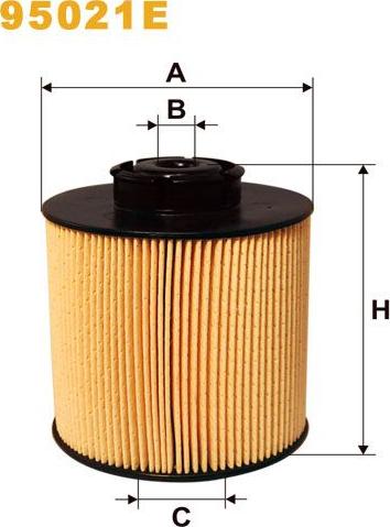 Pemebla WIX95021E - Filter za gorivo www.molydon.hr