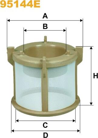 Pemebla WIX95144E - Filter za gorivo www.molydon.hr
