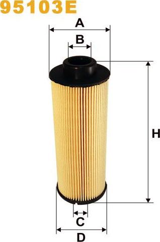 Pemebla WIX95103E - Filter za gorivo www.molydon.hr