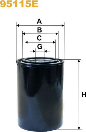 Pemebla WIX95115E - Filter za gorivo www.molydon.hr