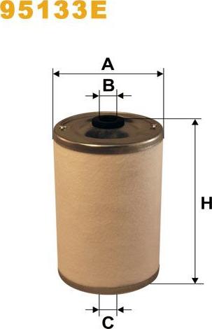 Pemebla WIX95133E - Filter za gorivo www.molydon.hr