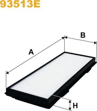 Pemebla WIX93513E - Filter kabine www.molydon.hr