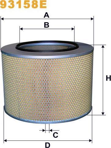 Pemebla WIX93158E - Filter za zrak www.molydon.hr