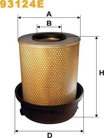 Pemebla WIX93124E - Filter za zrak www.molydon.hr