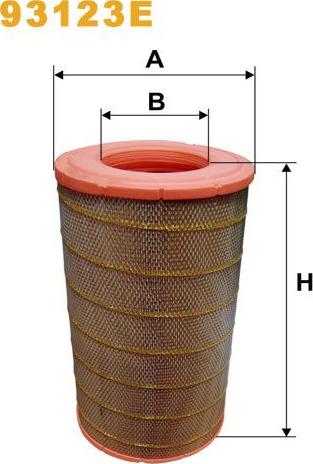 Pemebla WIX93123E - Filter za zrak www.molydon.hr