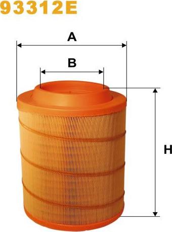 Pemebla WIX93312E - Filter za zrak www.molydon.hr
