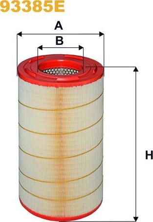 Pemebla WIX93385E - Filter za zrak www.molydon.hr