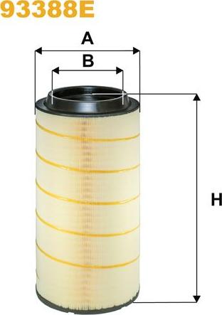 Pemebla WIX93388E - Filter za zrak www.molydon.hr
