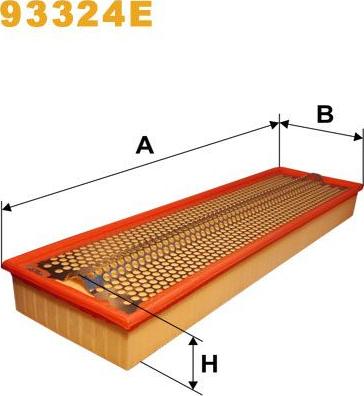 Pemebla WIX93324E - Filter za zrak www.molydon.hr