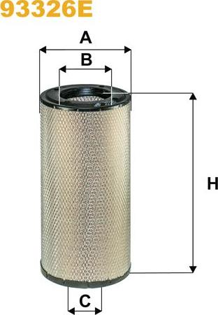 Pemebla WIX93326E - Filter za zrak www.molydon.hr