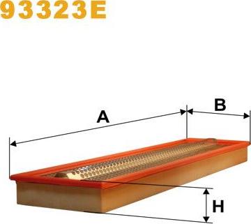 Pemebla WIX93323E - Filter za zrak www.molydon.hr