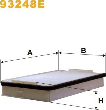 Pemebla WIX93248E - Filter kabine www.molydon.hr