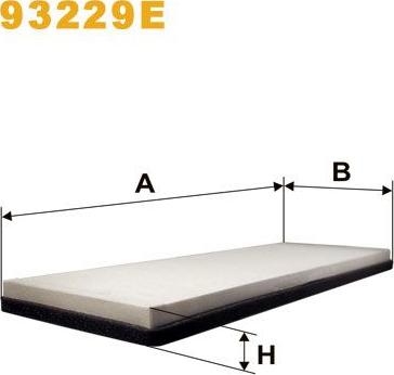 Pemebla WIX93229E - Filter kabine www.molydon.hr