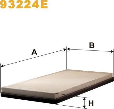 Pemebla WIX93224E - Filter kabine www.molydon.hr