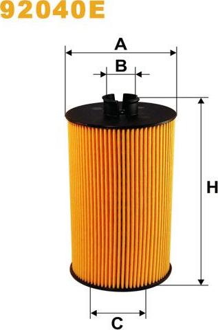 Pemebla WIX92040E - Filter za ulje www.molydon.hr