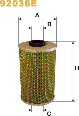 Pemebla WIX92036E - Filter za ulje www.molydon.hr