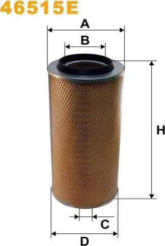 Pemebla WIX46515E - Filter za zrak www.molydon.hr