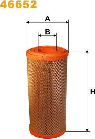 Pemebla WIX46652 - Filter za zrak www.molydon.hr