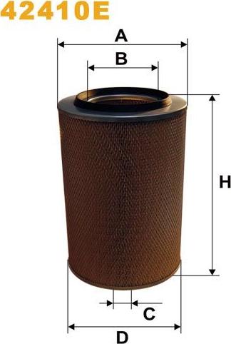 Pemebla WIX42410E - Filter za zrak www.molydon.hr