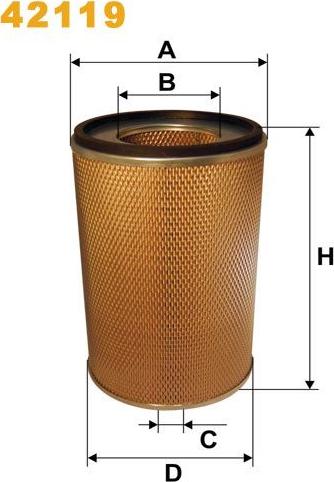 Pemebla WIX42119 - Filter za zrak www.molydon.hr