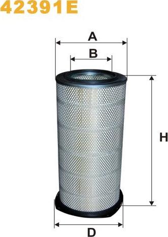 Pemebla WIX42391E - Filter za zrak www.molydon.hr