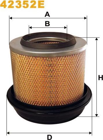 Pemebla WIX42352E - Filter za zrak www.molydon.hr