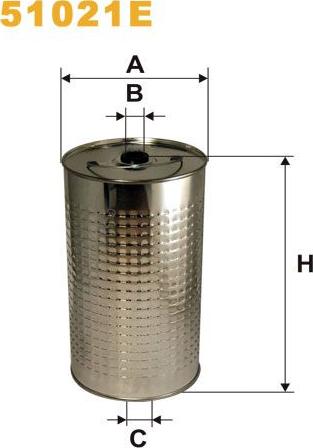 Pemebla WIX51021E - Filter za ulje www.molydon.hr