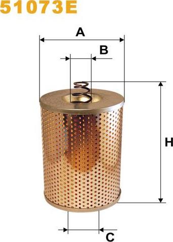 Pemebla WIX51073E - Filter za ulje www.molydon.hr